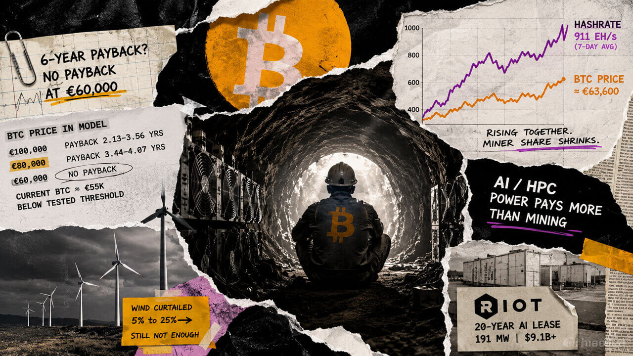 Study: Wind-Powered Bitcoin Mining Doesn't Pay at Current Prices