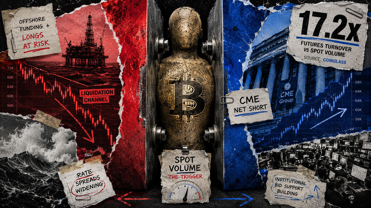 Leveraged Funds Stay Short Bitcoin, Asset Managers Long as ETF Flows Flip