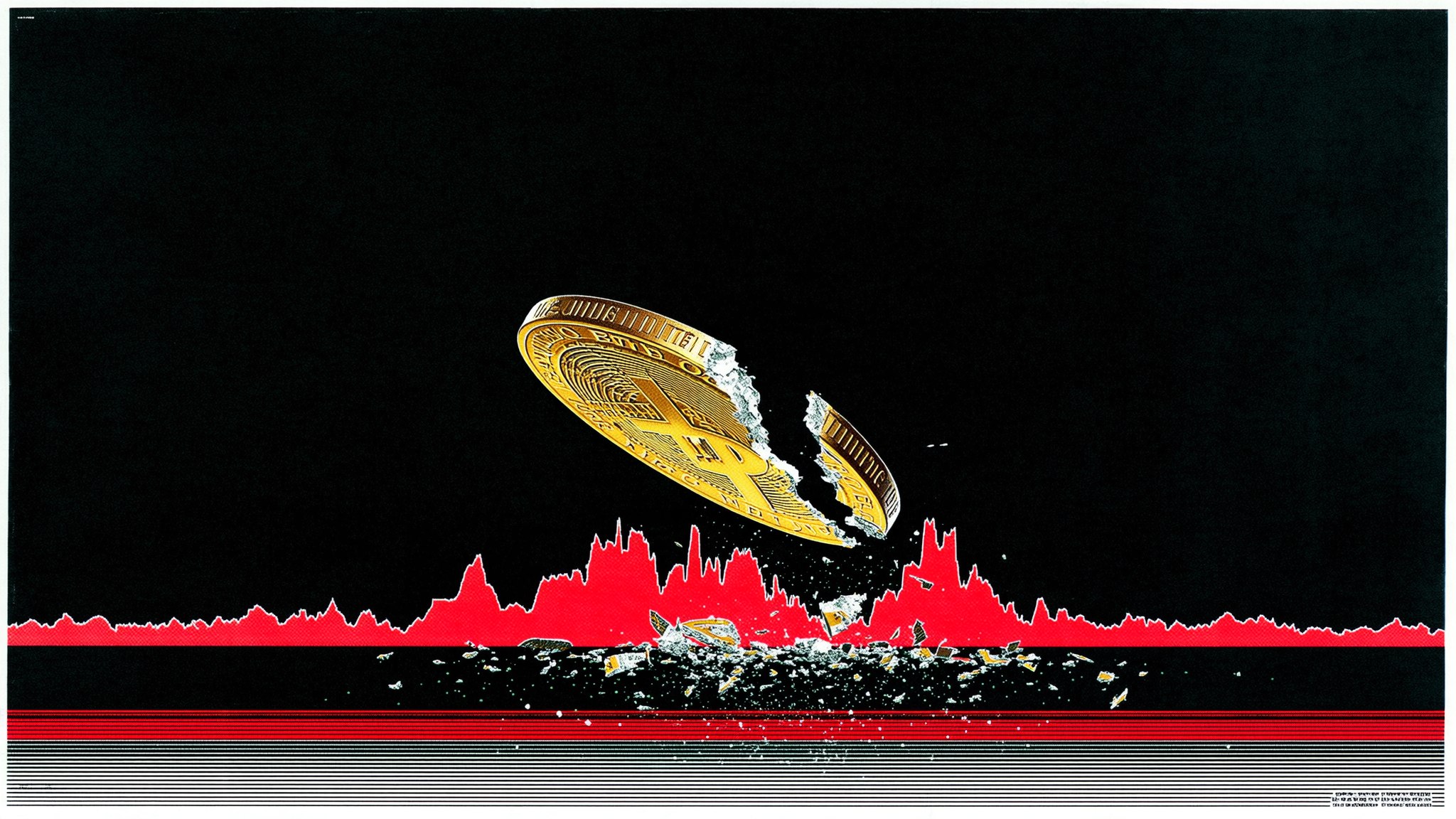 Bitcoin Sinks Below $61,000, Breaches Key Long-Term Moving Average