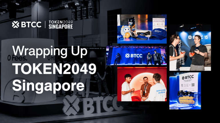 BTCC Takes Platinum Sponsorship at TOKEN2049 Singapore With a Giant Receipt