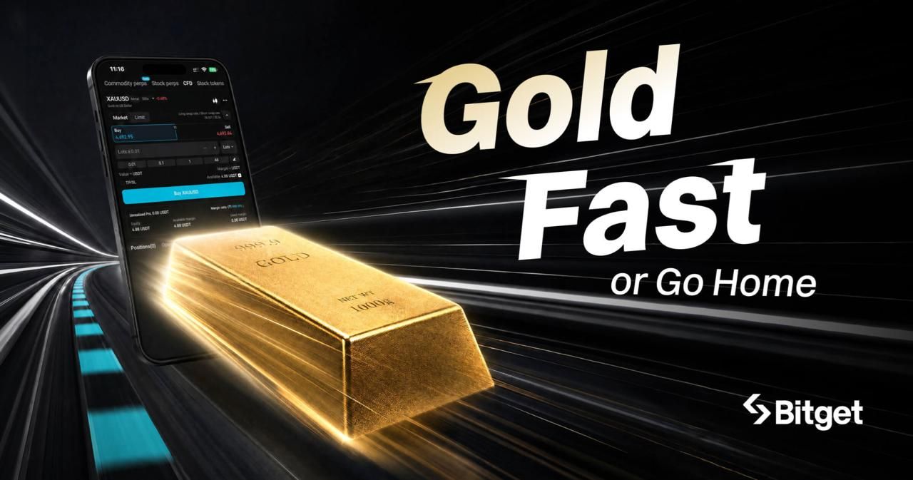 Bitget Launches Gold CFD Speed Challenge as TradFi Tab Gets Top Billing