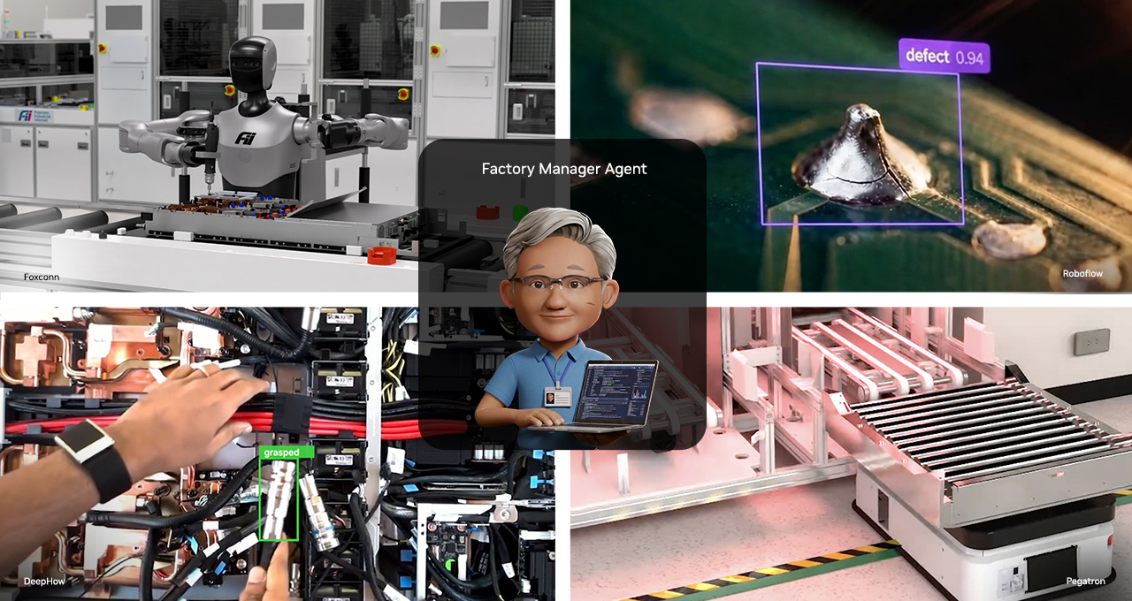 NVIDIA Unveils Factory Operations Blueprint at COMPUTEX, Taiwan Manufacturers First to Deploy Autonomous Agents