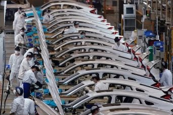 China Factory Inflation Hits 45-Month High on Energy Price Shock