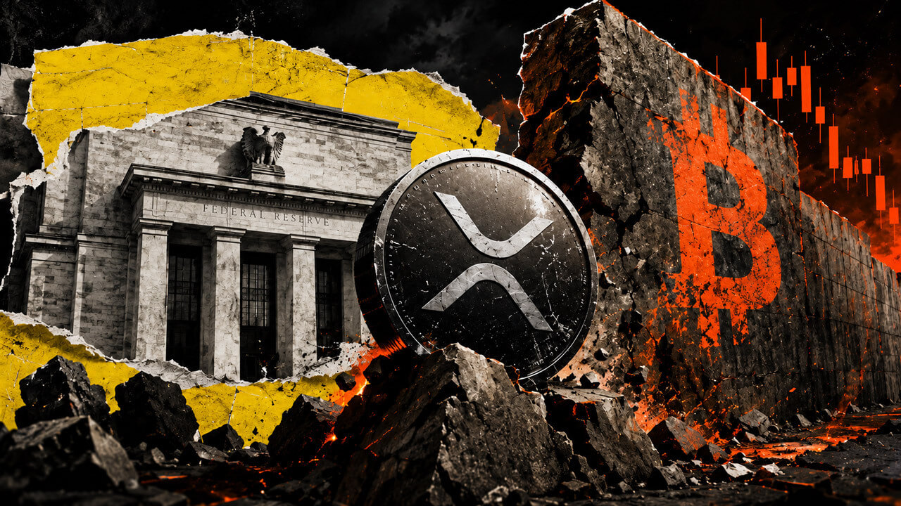 XRP Drops 2.9% as Fed Decision Nears, $9.5M in Liquidations Hit Market