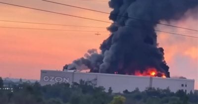 Ukraine Drone Strikes Hit Ozon Warehouses in Push on Russian Logistics