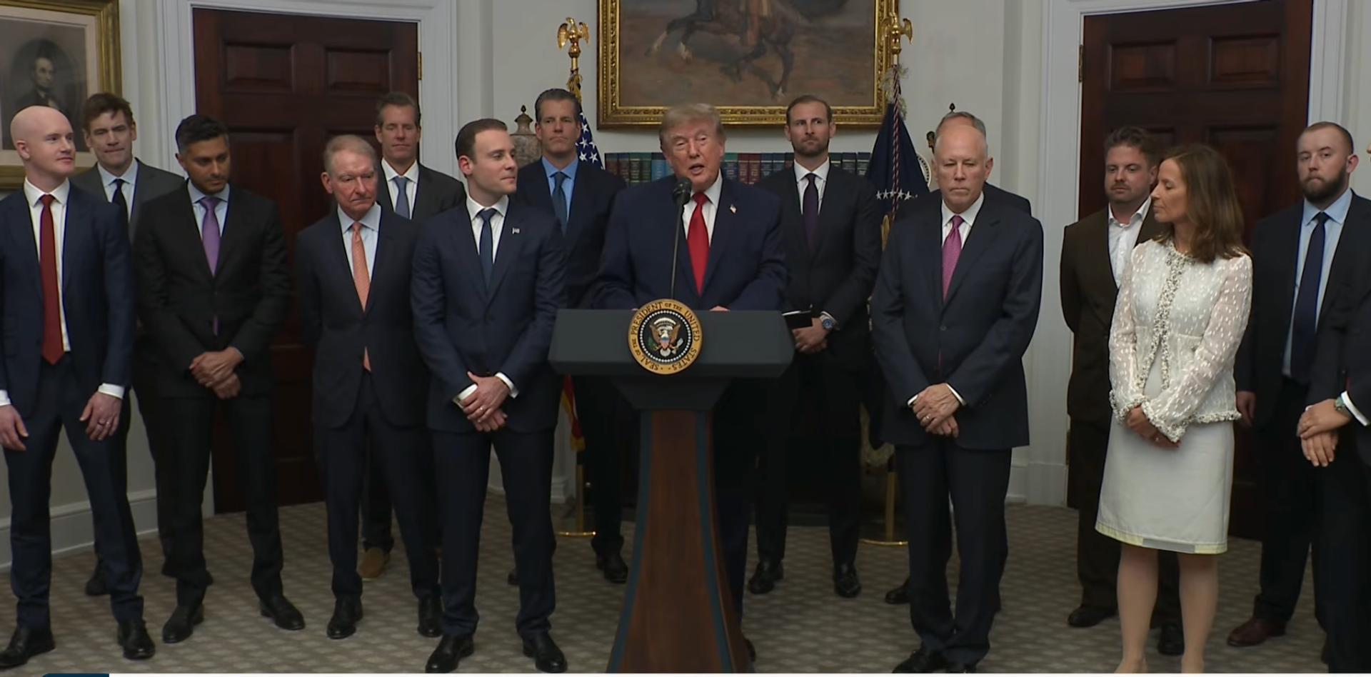 President meets with tech CEOs ahead of CFTC