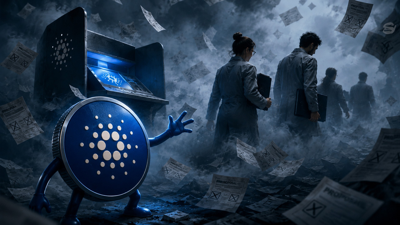 Cardano Treasury Vote Stumbles as $46.8M Funding Request Faces Rejection Risk