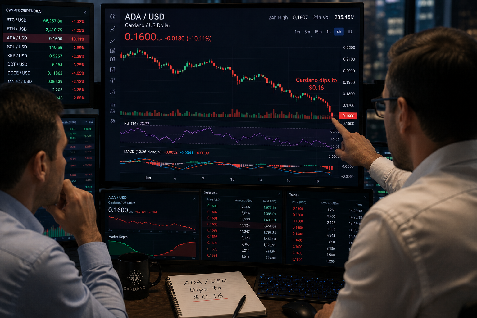 Cardano Whales Accumulate Ahead of van Rossem Hard Fork as ADA Hovers Near $0.16