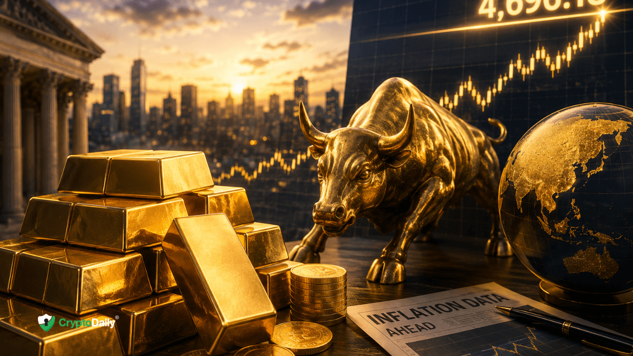 Gold Nears $4,700 as Weak Dollar, Falling Yields Fuel Record Run