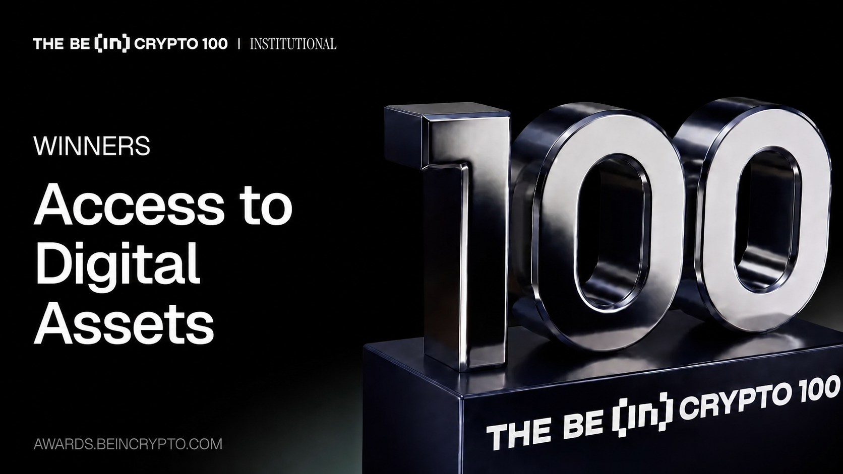 BeInCrypto Institutional 100 Awards Shortlist 16 Firms in Paris