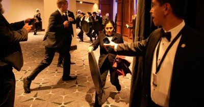 White House Correspondents' Dinner Downsized as Trump Makes Three Iran References