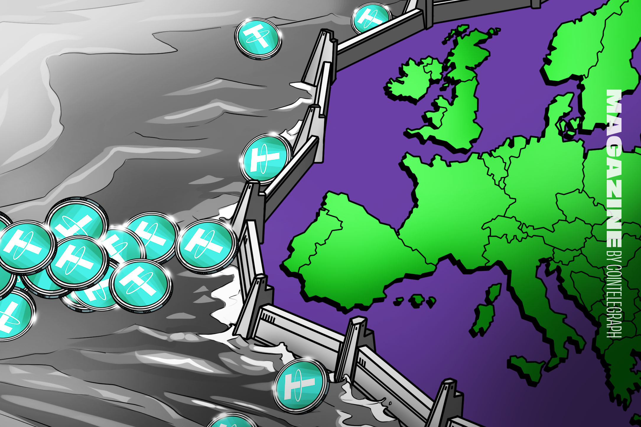 MiCA Rules Push USDT Off European Exchanges, but Global Tether Demand Holds