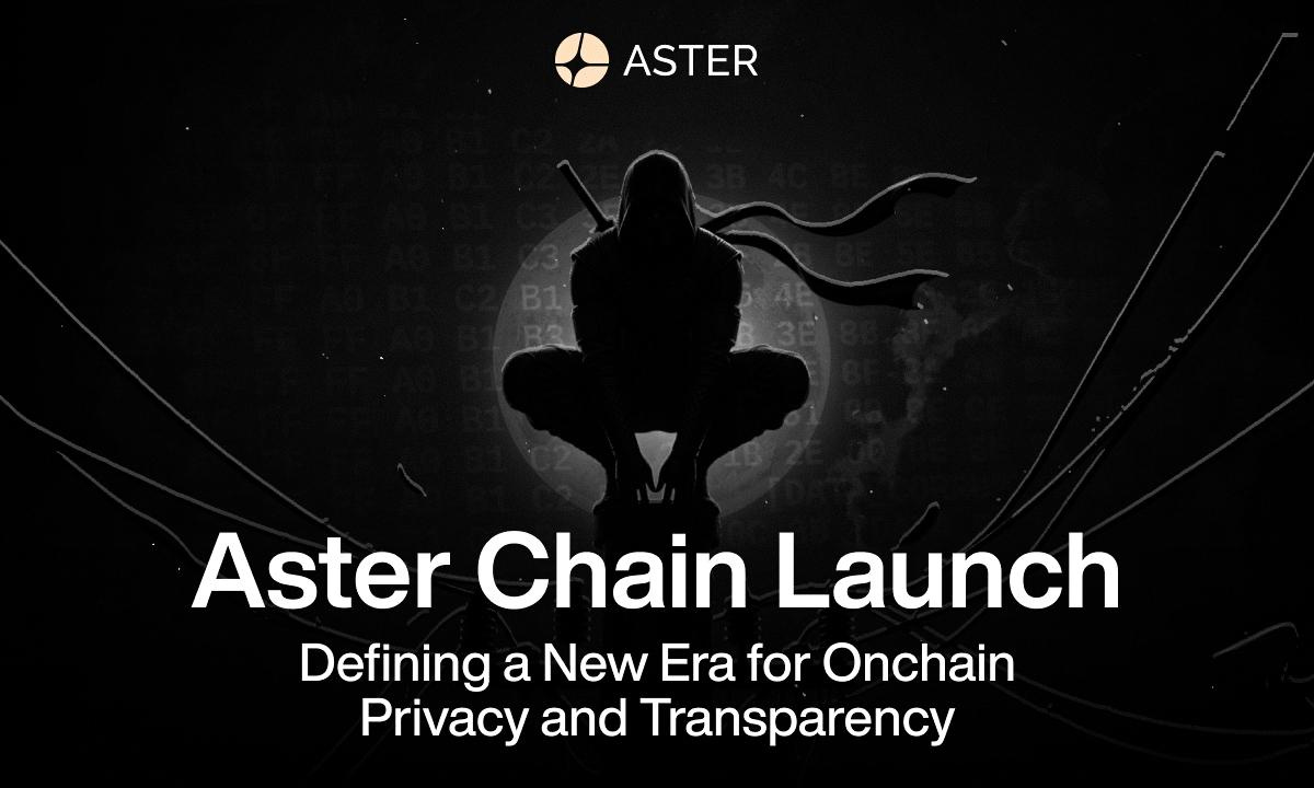 Aster Chain Mainnet Goes Live in British Virgin Islands with Privacy Focus