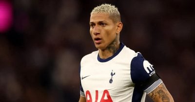 Richarlison's 35th-Minute Strike Gives Tottenham the Lead
