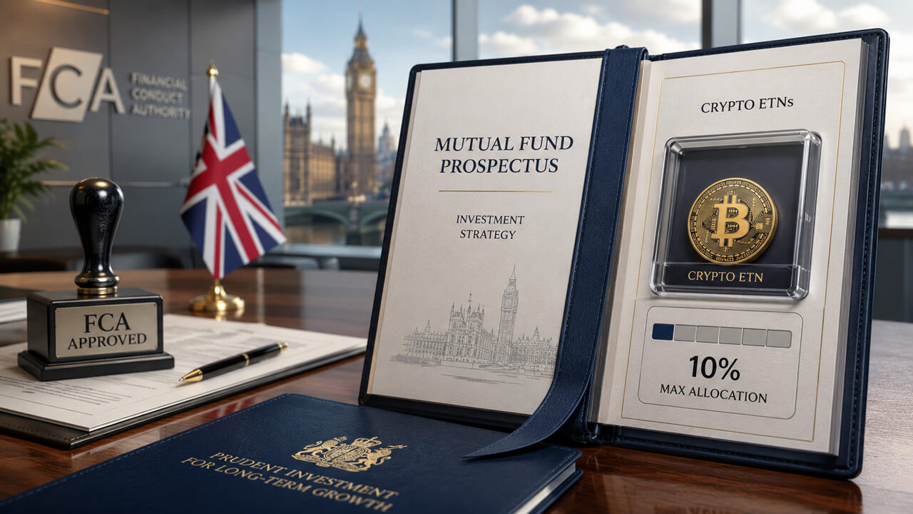 UK FCA Proposes 10% Crypto ETN Cap for Retail Investment Funds