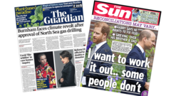 Prince Harry Says He Hopes to Reconcile With His Family, Papers Lead on the Remarks