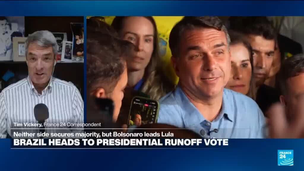 Brazil's Presidential Race Heads to Run-Off as Flavio Bolsonaro Leads Lula