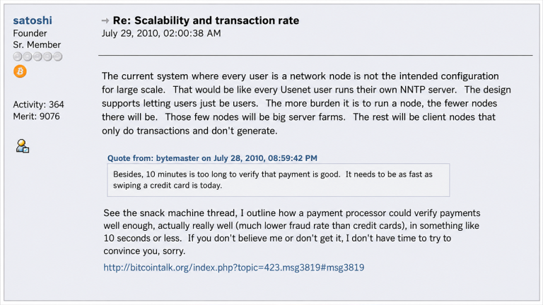 16 Years Ago Today, Satoshi Nakamoto Posted His Most Famous Line