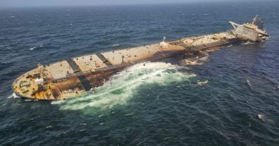 Oman Races to Contain Oil Spill from Stranded Tanker Caroline Bezengi