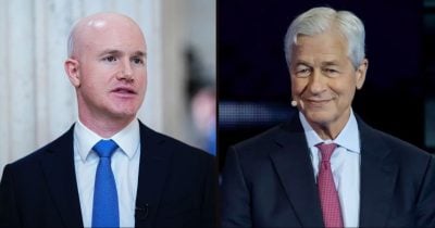 Dimon Slams Coinbase CEO as Banks Unite Against CLARITY Act