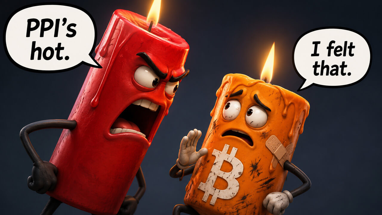 Bitcoin Falls Below $80,000 as April PPI Tops All Estimates