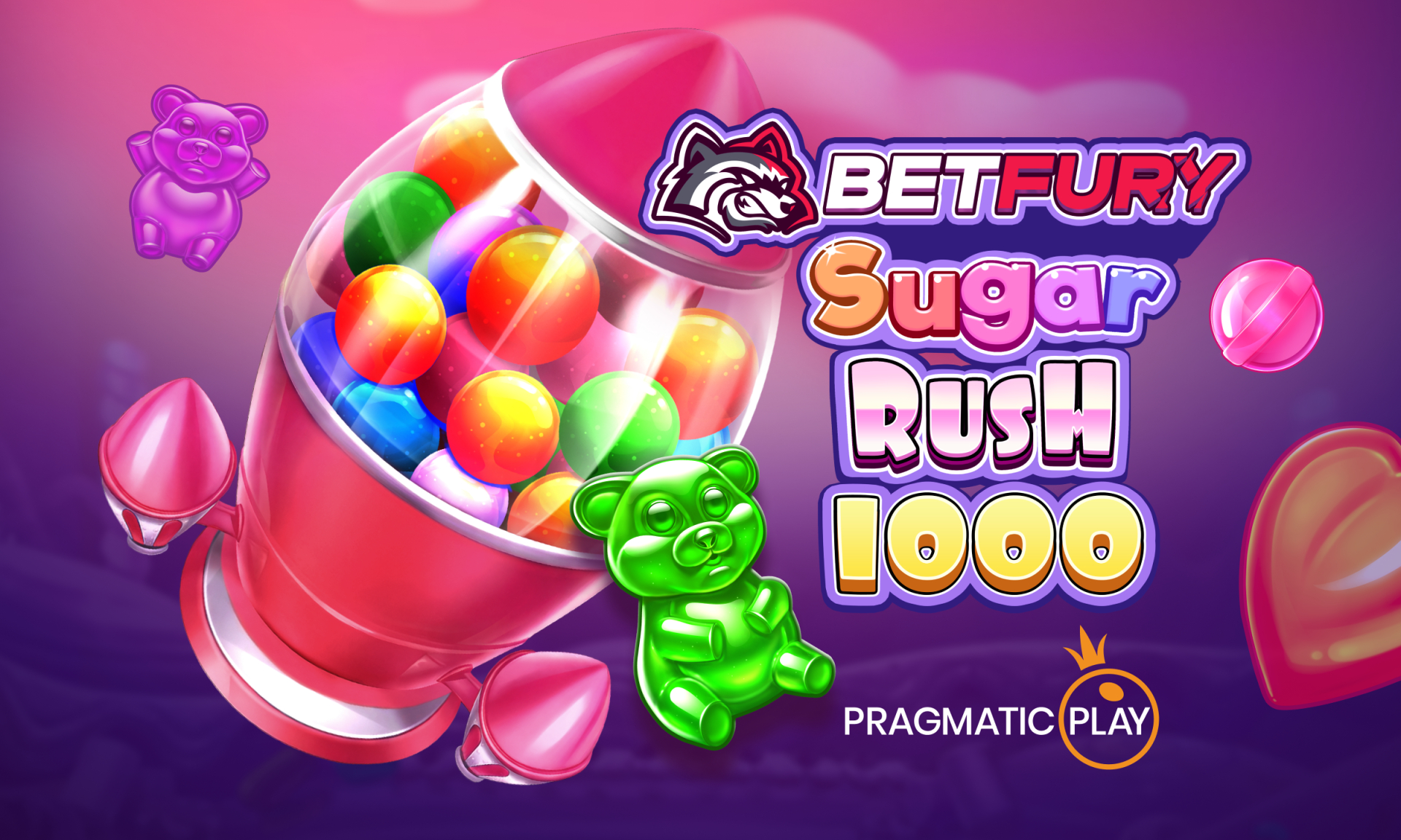 BetFury Launches Branded Sugar Rush 1000 Slot With Pragmatic Play