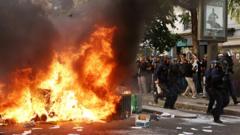 France Halts Police Stun Grenades After Boy Loses Hand at Student Protest