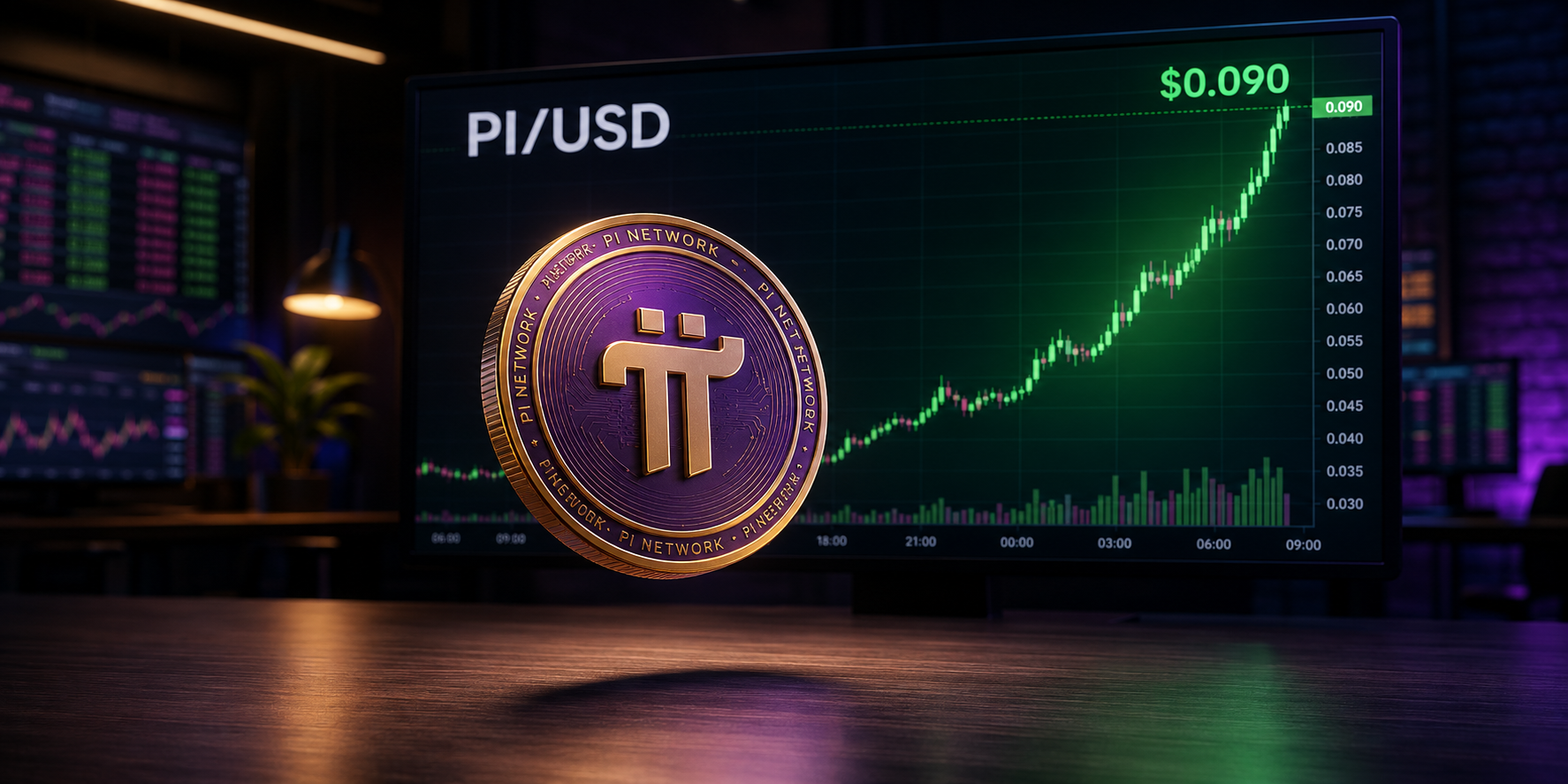 Pi Network's 4% Bounce Fails to Keep Pace With Bitcoin's Rally