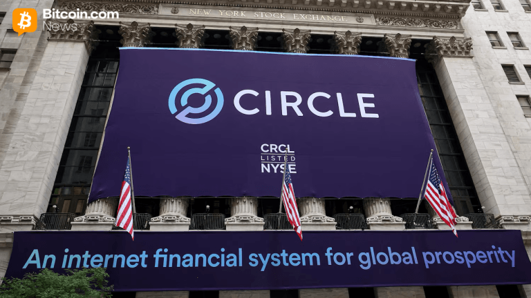 Circle Shares Jump 16% After $222M Arc Token Sale Backed by Blackrock, A16z, Apollo