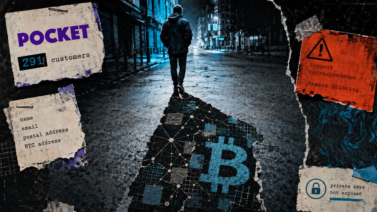 Pocket Bitcoin Breach Exposes 291 Customers' Personal Data, Ties Identities to Bitcoin Addresses