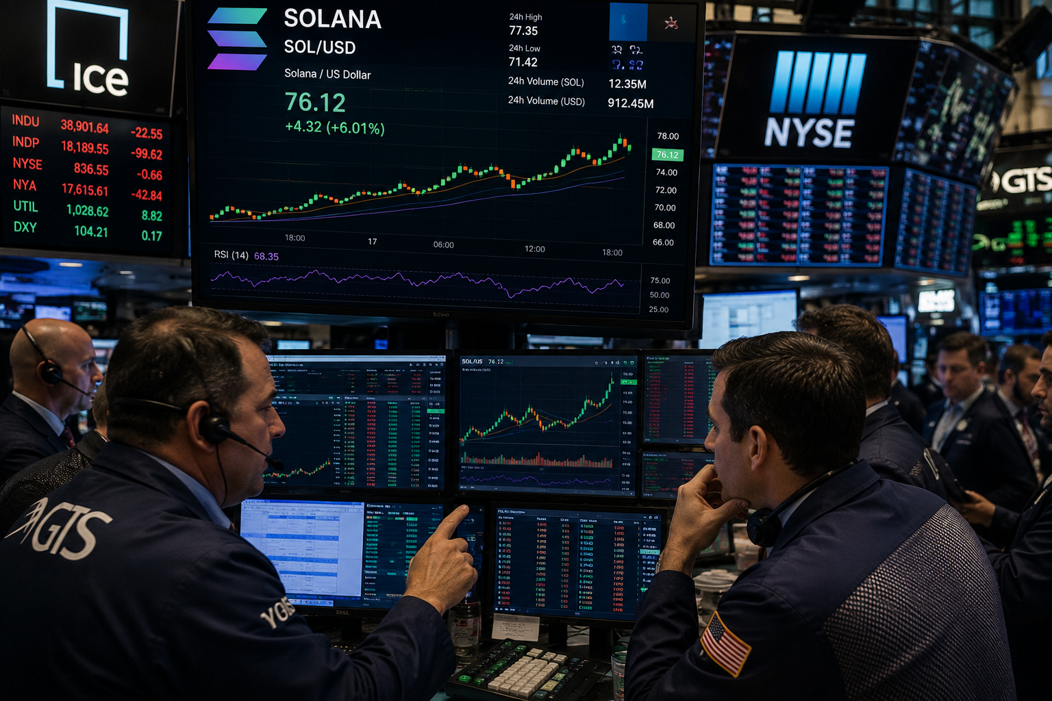 Solana Extends Slide as ETF Inflows Stay Below $1M, Funding Turns Negative