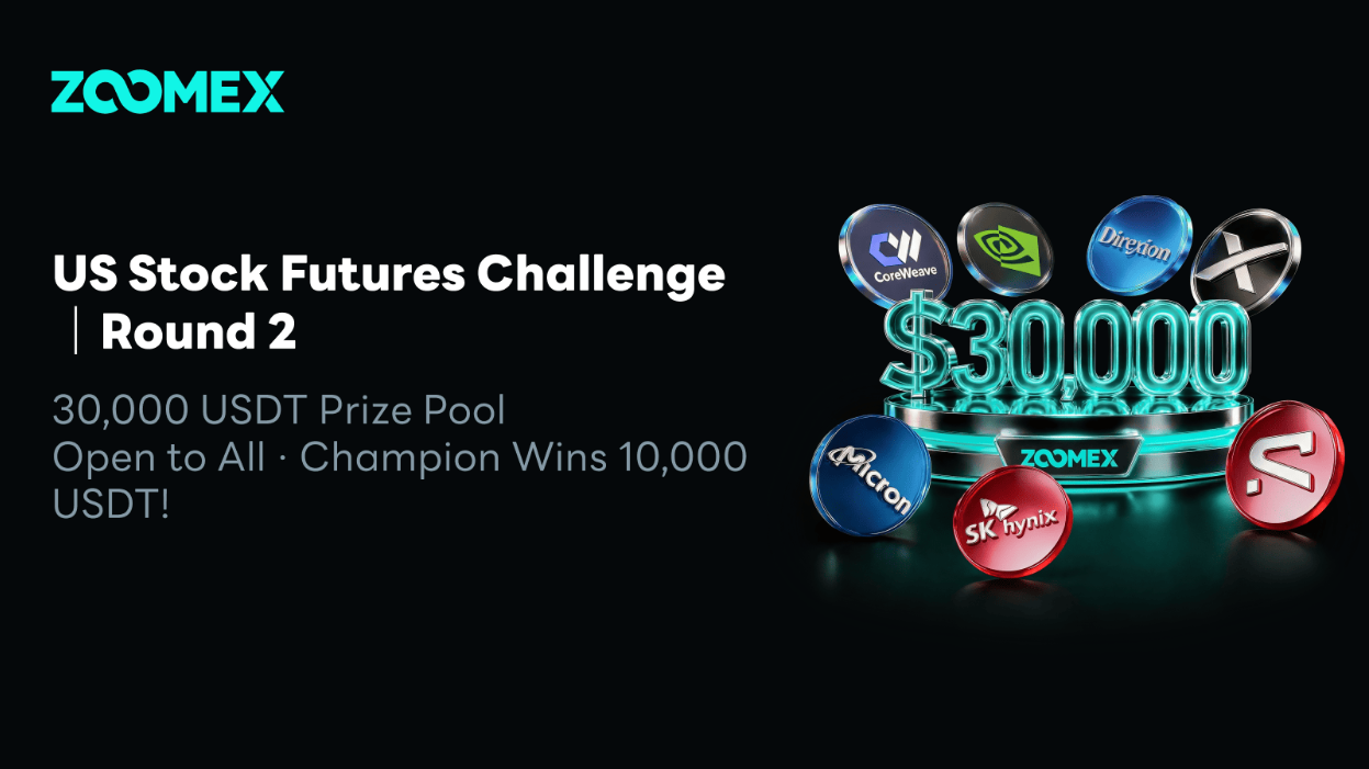 Zoomex Launches Round 2 of Stock Perpetuals Competition