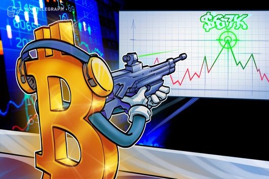 Bitcoin Eyes $67,000 as CME Futures Gaps Remain Open Into Final Week of May
