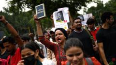 Police Block Thousands of Protesters Marching on India's Parliament Over Education Reforms