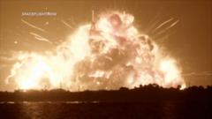 Blue Origin Rocket Explodes at Florida Launch Pad; Crypto Markets Unaffected