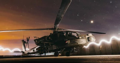 US Central Command Probes Apache Helicopter Crash Near Oman in Strait of Hormuz