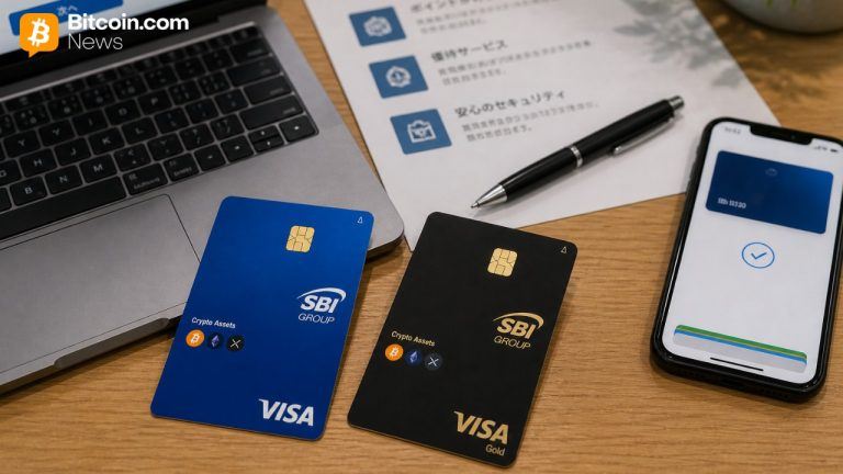 SBI Group, Visa Launch Credit Card Converting Spending Points to BTC, ETH, XRP