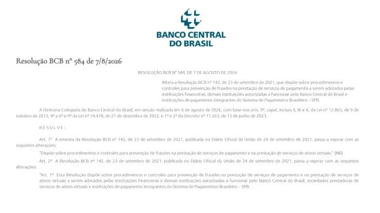 Brazil Central Bank to Hold Crypto Transfers Over $10,000 for 24 Hours