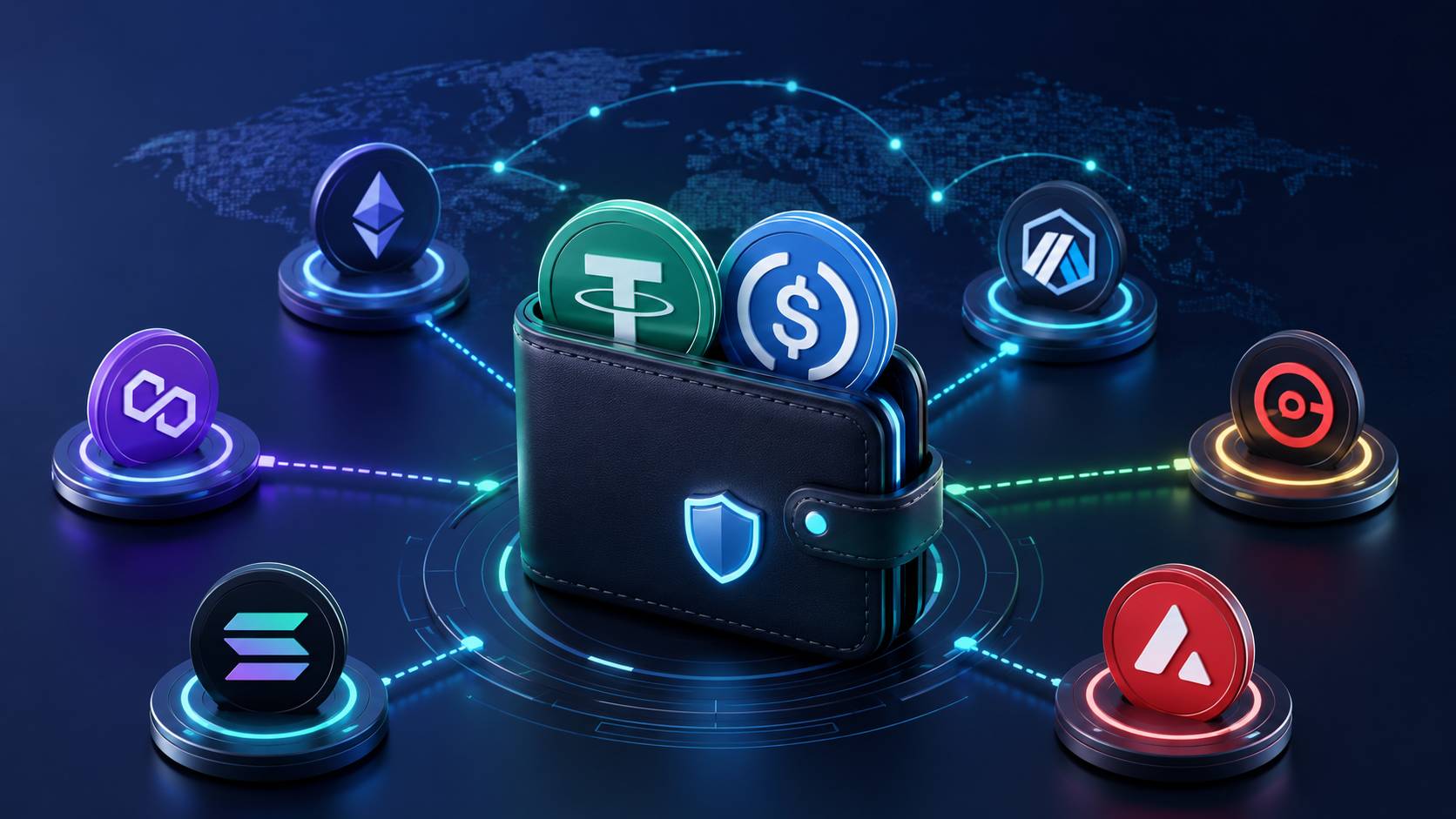 Five Non-Custodial Wallets Dominate Multi-Chain Stablecoin Storage in 2026