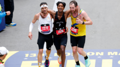 Boston Marathon Runners Aid Exhausted Competitor, Spark Feel‑Good Wave