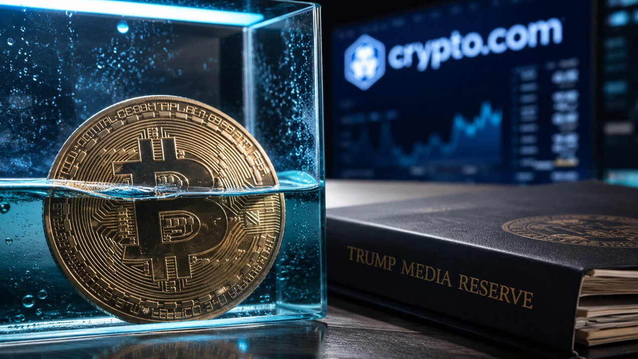 Trump Media Moves 2,650 BTC to Crypto.com as Bitcoin Treasury Losses Mount