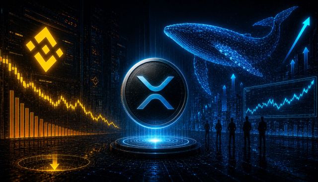 Binance XRP Reserves Hit Four-Month Low as Price Drops to $1.10