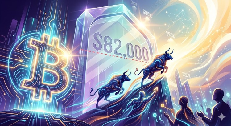 Bitcoin Slips From $82,000 Resistance, Forms Contracting Triangle Below $81,500