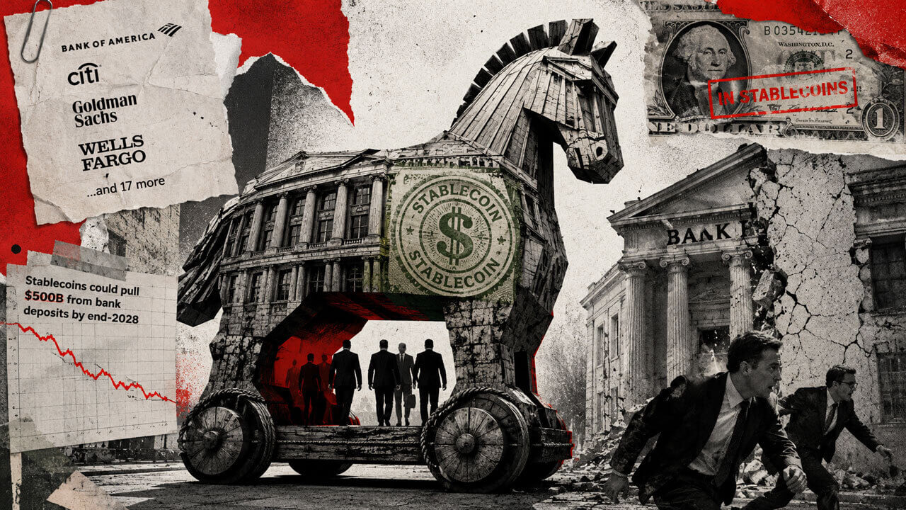 21 Major Banks, Including BofA and Goldman, Team Up to Launch a Dollar Stablecoin