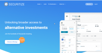 Securitize Files Patent Complaint Against tZERO