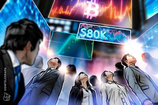 Bitcoin Holds $80K at Weekly Close, Traders Eye Dip Below That Level