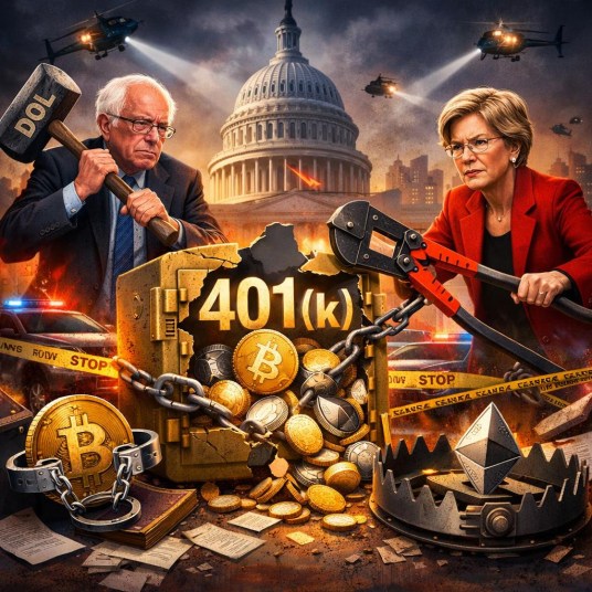 DOL Rule to Let Crypto Into 401(k)s Draws Warning on $14.2 Trillion in Savings
