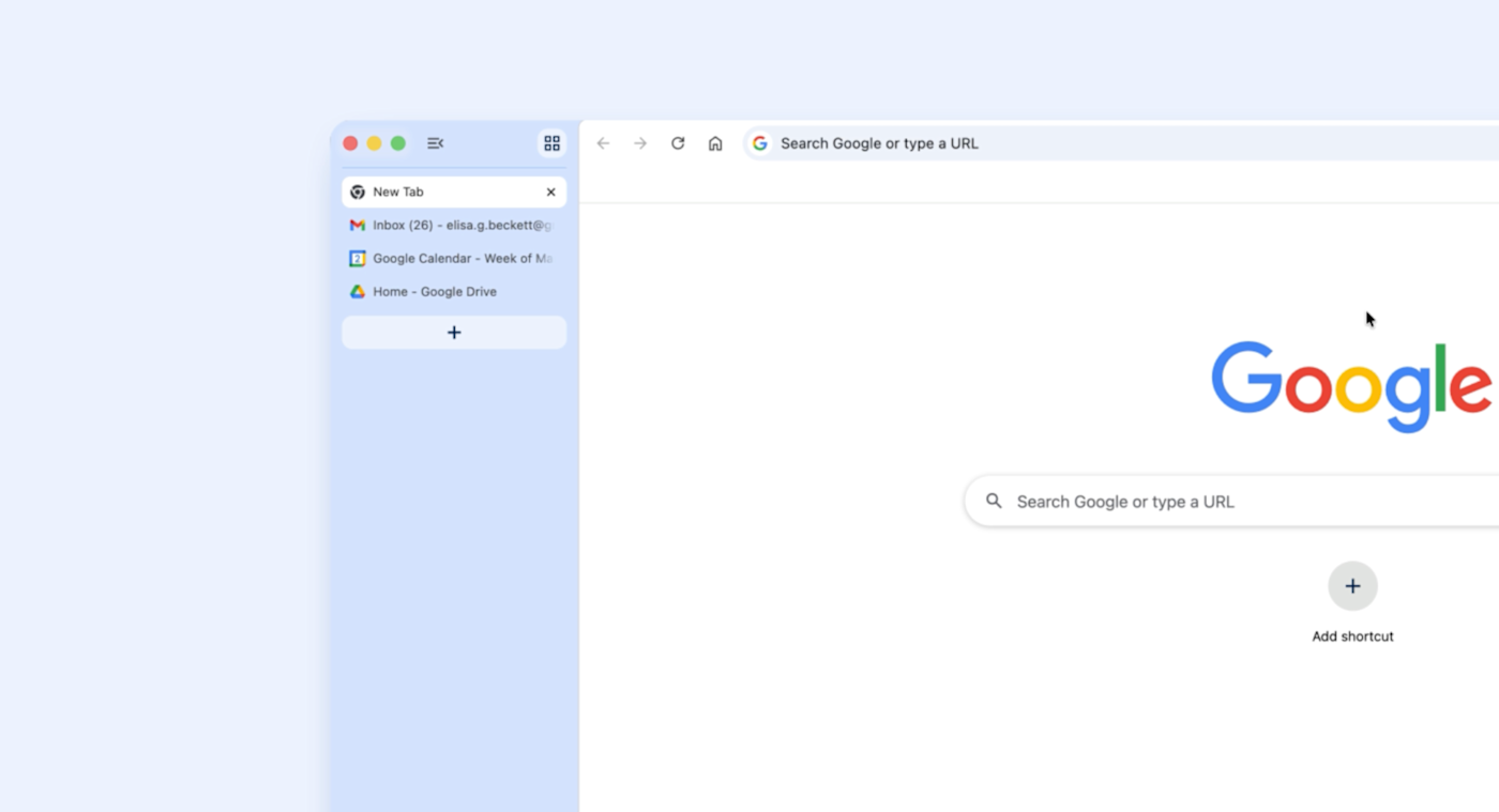 Google Chrome Deploys Vertical Tabs and Reading Mode to Desktop Users