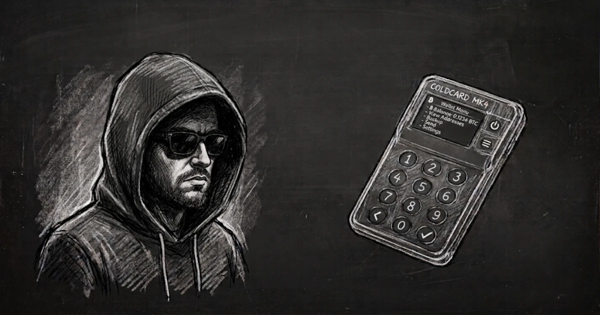 Coldcard Firmware Bug Lets Attacker Drain 1,800+ BTC From Hardware Wallets