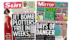 Jet Bomb Plotters Launch Parole Bids as Heatwave Warning Issued